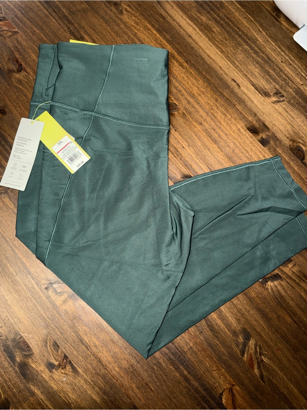 all in motion Women's High-Rise Forest Green leggings